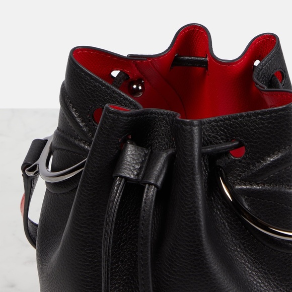 CHRISTIAN LOUBOUTIN By My Side leather Bucket Bag - Picture 4 of 6